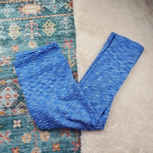 Zella Blue Athletic Legging Small - Picture 1 of 6